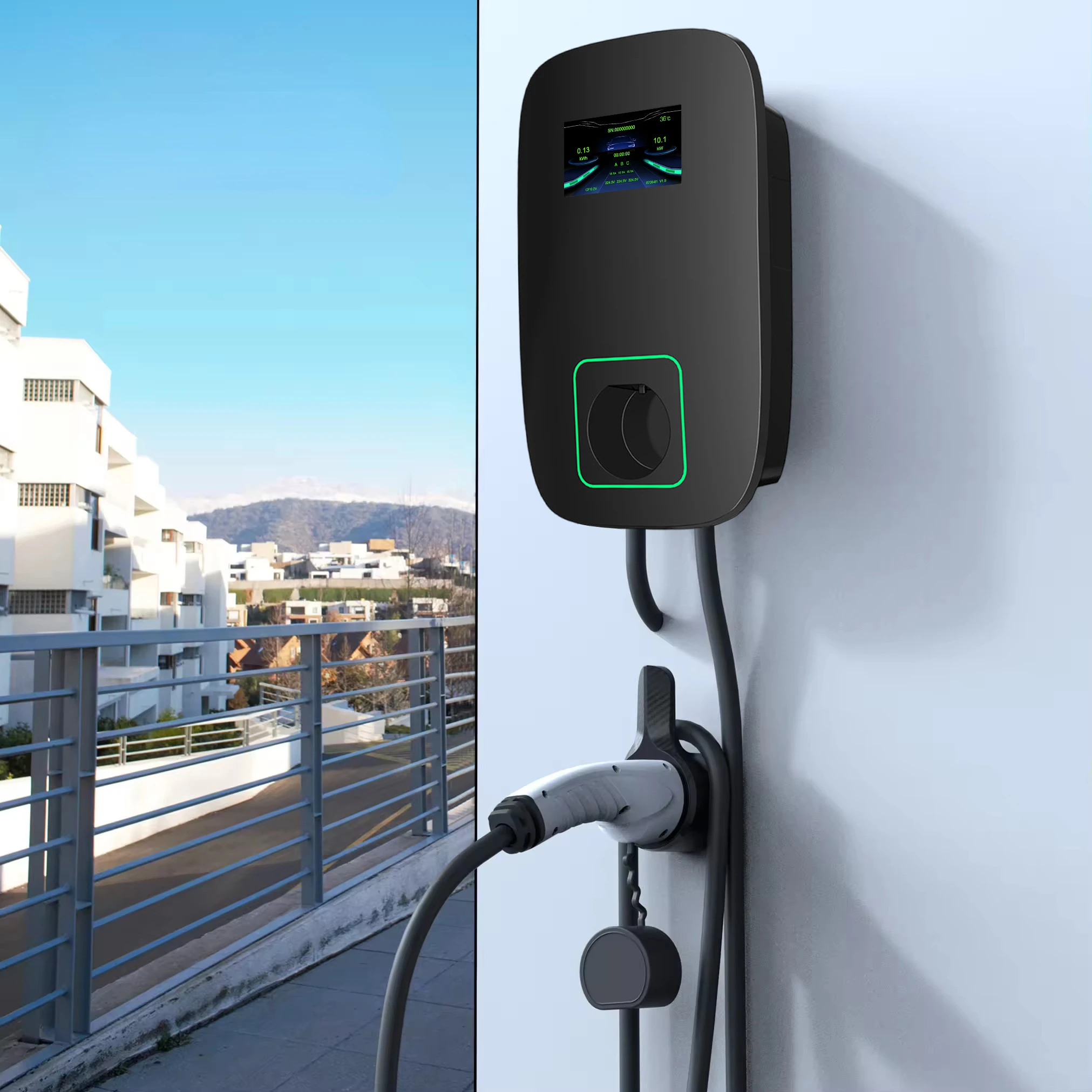 

Type2 22KW 11KW ev charger 22kw stations 7kw 32a electric car charging GB/T EV Car Charger ev vehicle charging station