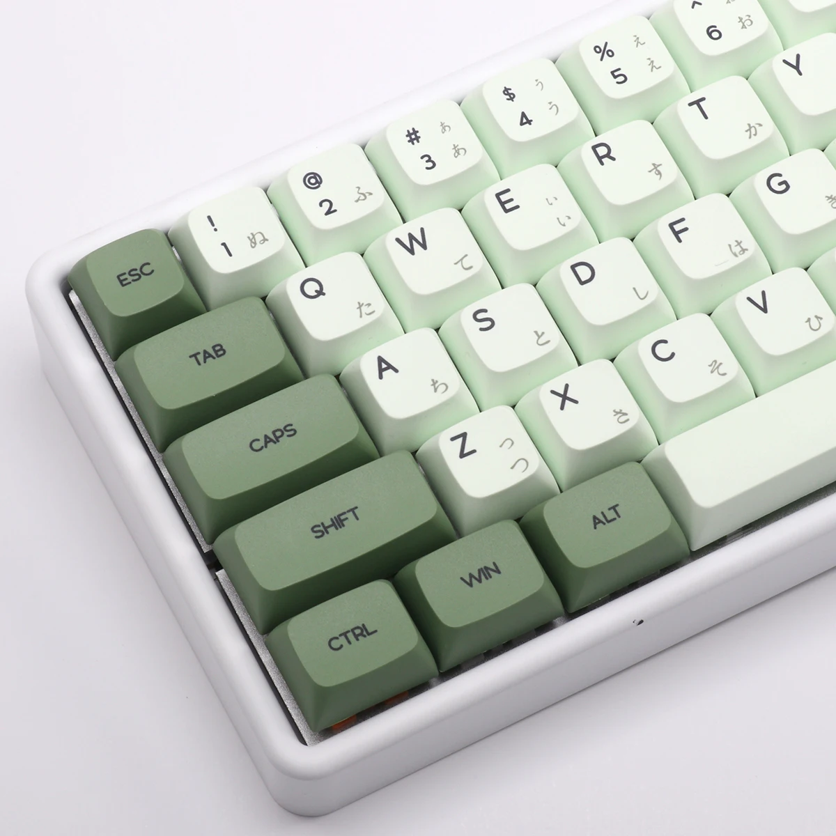 Matcha Keycaps Profilo Xda 124 Tasti Fonds A Sublimazione Della Tintura Keycap Pbt Per Tastiera Meccanica Usb Cablata