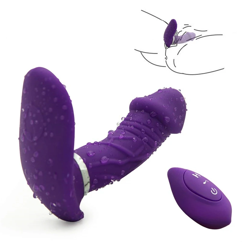 Remote Butterfly Vibrator Discreet Wearable Stimulator For Women_voghion.com
