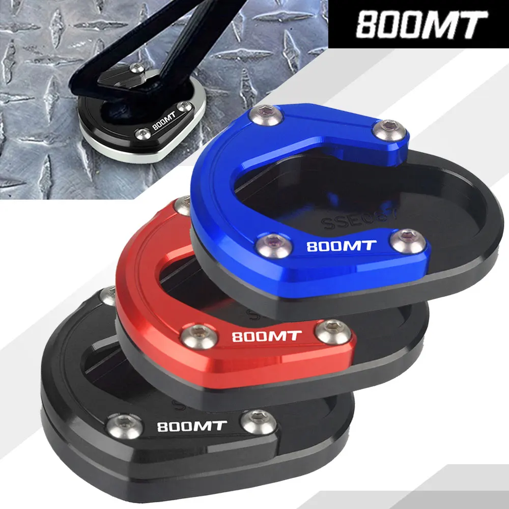 

Motorcycle Side Stand Enlarger Sled Sidestand Kickstand Foot Pad FOR CFMOTO 800MT 800 MT 2021 2022 2023 800MT 800 MT N39° MT800