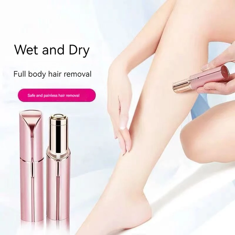 Facial Beauty Instrument Beauty Instrument Electric Portable Shaver Lipstick Epilator Shaving Multifunctional Hair Removal Device