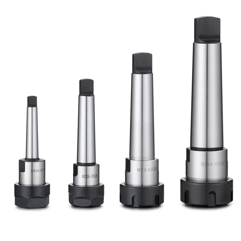 플랫 테일 모스 테이퍼, MT1/MT2/MT3/MT4, ER11/ER16/ER20/ER25/ER32/ER40, 콜렛 척 홀더, CNC 공구 홀더 클램프
