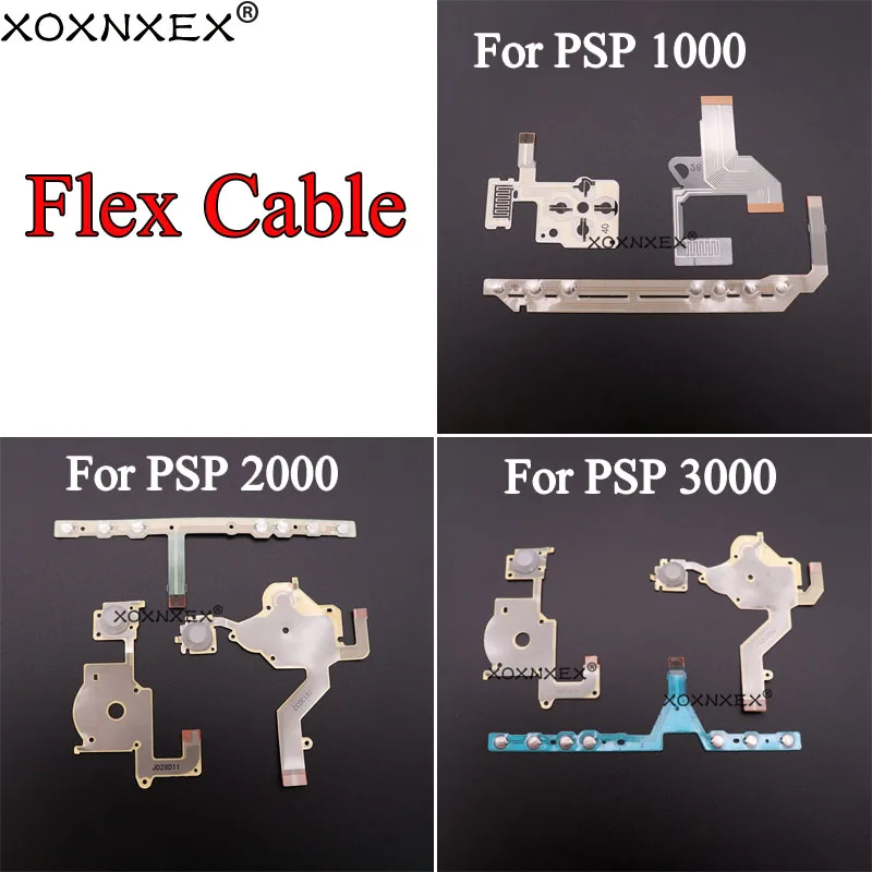 For PSP 3000 2000 1000 Direction Cross Button Left Key Volume Right Keypad Ribbon Wire For PSP2000 PSP3000 Flex Cable