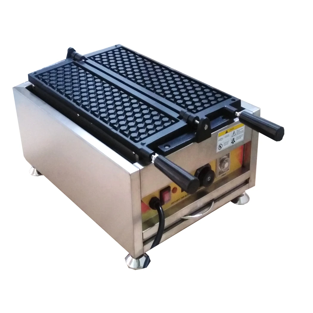 상업용 벌집 와플 기계, 붙지 않는 와플 베이커, 버블 에그 케이크 오븐 와플, 110v, 220v