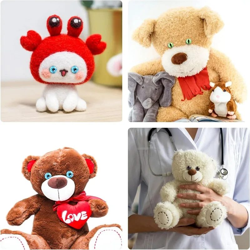 DIY Artificial Eyes Glass Patch Multiple Styles Doll Toys Eye Glass Paster Bracelet Pendant Ornaments Parts Jewelry Accessories