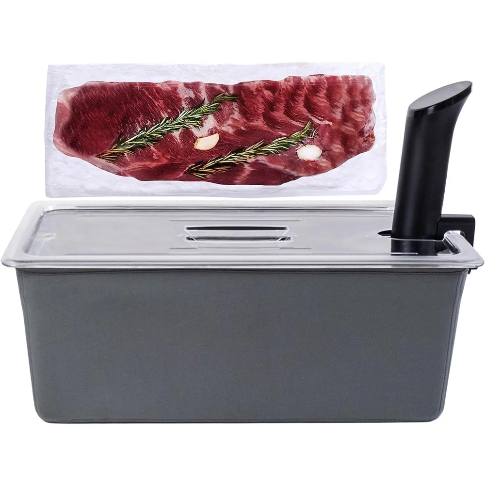 26QT Sous Vide Container Kit - Insulated Tub With Lid For Anova/Joule/Instant Pot (Fits Whole Briskets!)