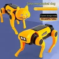 Bionic Electric Mechanical Dog Solar System Remote Control RC Robot Toys Running Intelligent Electric Robot Dog Children Toy 1