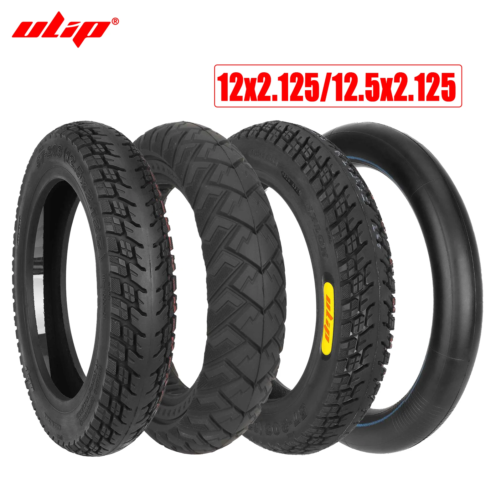 12 1/2 X 2 1/4 Inch (57-203) Kids Bike Tires - 2 Pack, Replacement Tires For Children's Bicycles - View #3