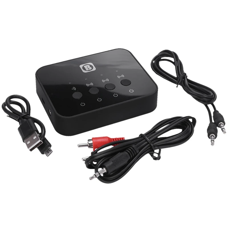 Bw107Bluetooth40StereoAudioTransmitterSplitterAdapterMusic