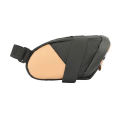 Compact Water - Resistant Bicycle Saddle Bag (Yellow)