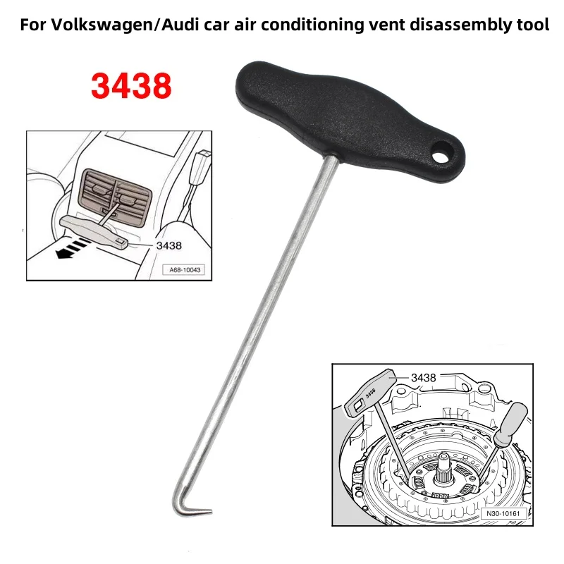 1 Pz Per Volkswagen Golf/Tiguan Maniglia del Tetto Dell'automobile Gancio Strumento Speciale T10518A Riparazione Auto Meccanico Automobili Parti di Accessori