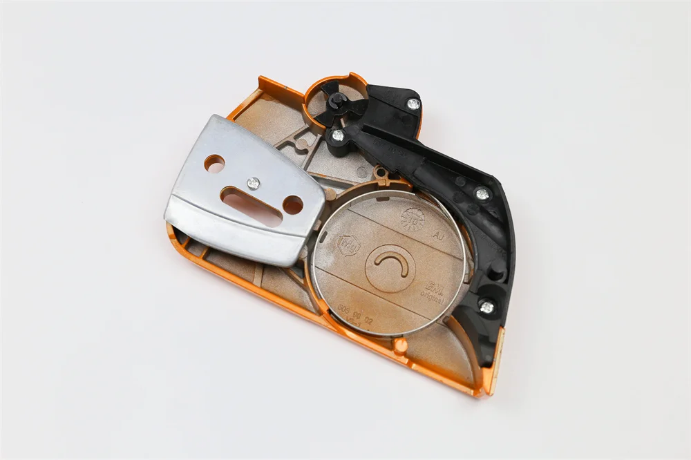 Pignone catena freno coperchio laterale motoseghe pezzi di ricambio adatti per motosega Husqvarna 340 345 346 350 353 357 359 537107901 Nuovo di zecca - immagine 4
