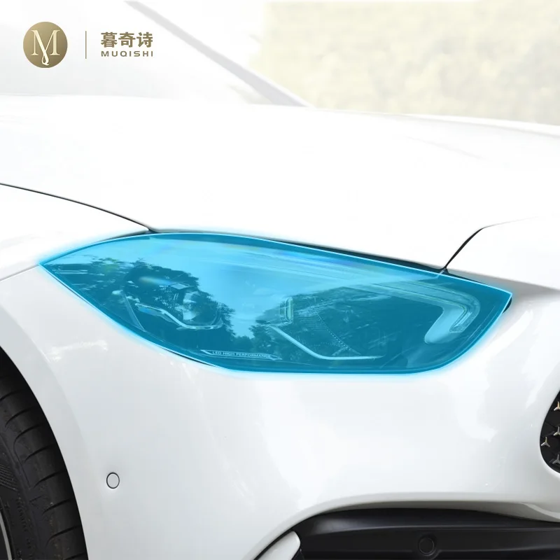 

Прозрачная защитная пленка для фар Mercedes Benz Class-C C206 2023Car с защитой от царапин