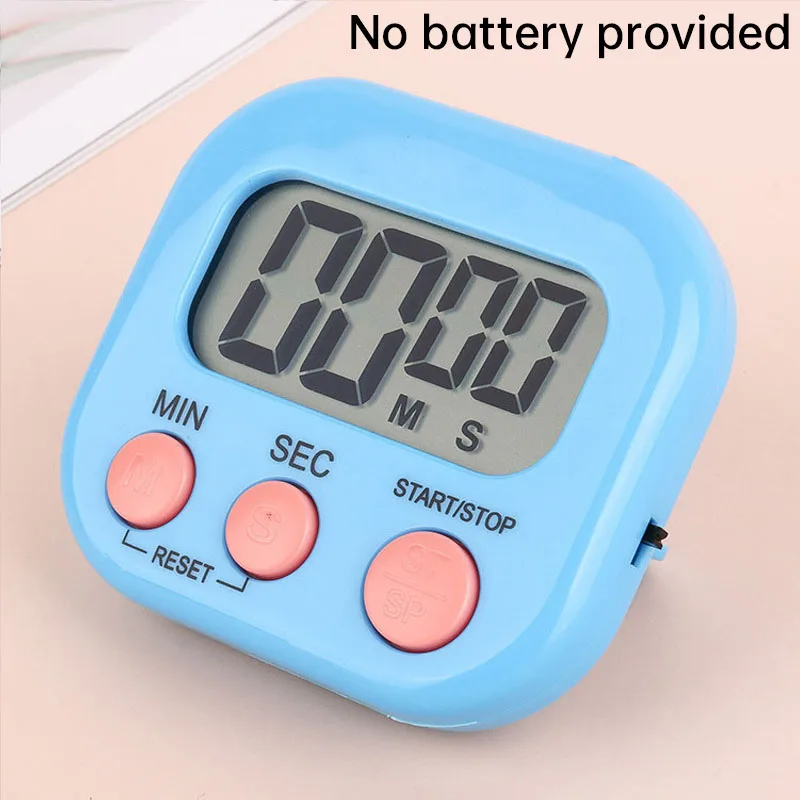 Magnetic LCD Digital Kitchen Timer with Alarm Clock Function