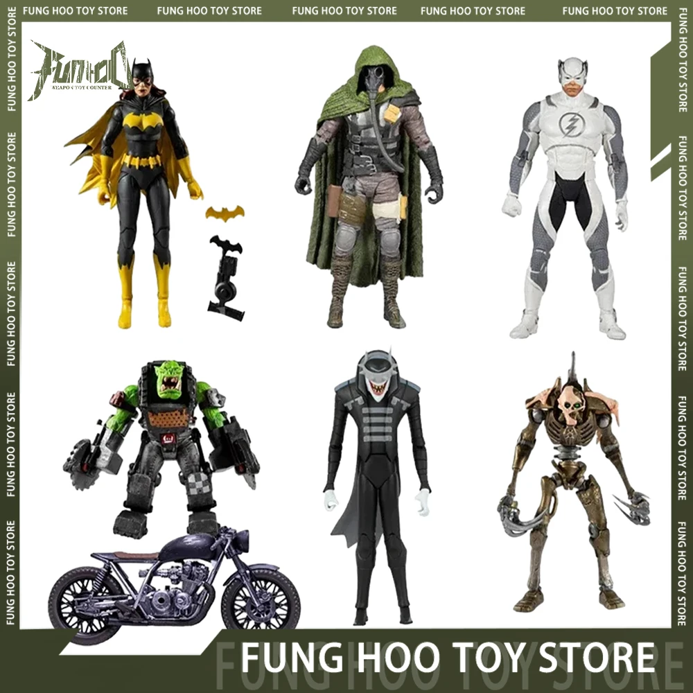 Mcfarlane Figura Deadly Joke Doll Classic Crime Statue Toys Flagelli Batwoman Nightwing Model Garage Kit Collection Toy Regalo Di Natale