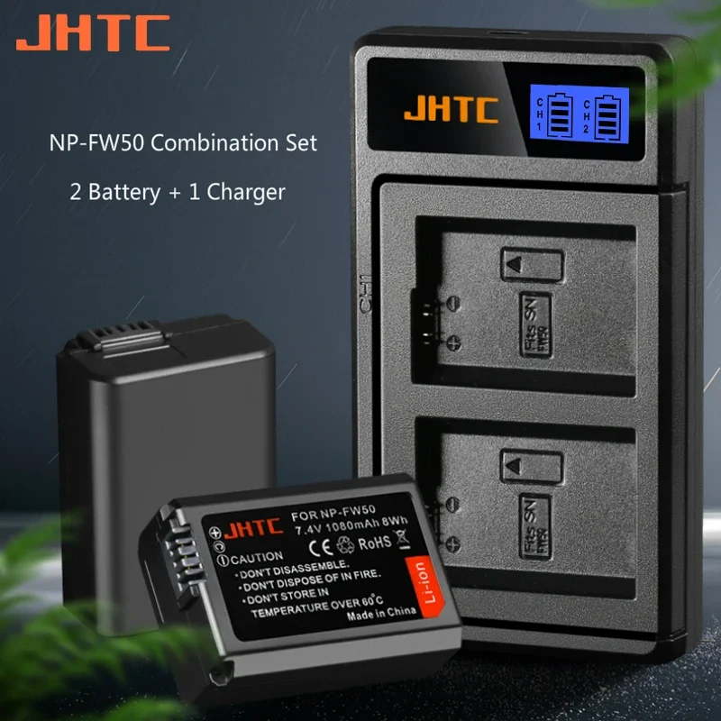 

Аккумулятор на 1080 мА · ч для Sony Alpha A3000 A5000 A6000 A6100 A6500 A6300 NP-FW50 NP FW50 NPFW50 зарядное устройство для аккумуляторов