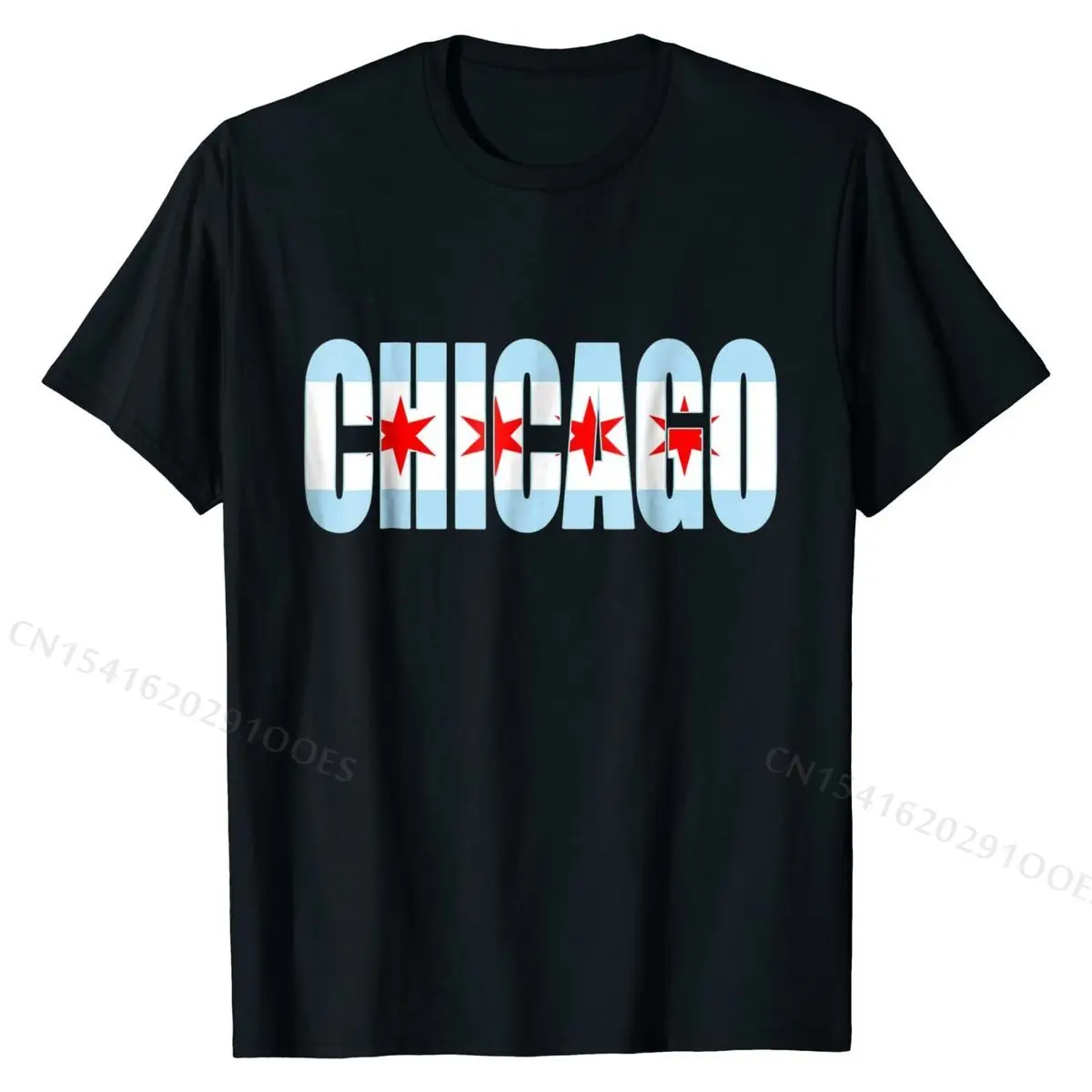 

Chicago T-Shirt Cute Male Top T-shirts Cotton Tops & Tees Gift