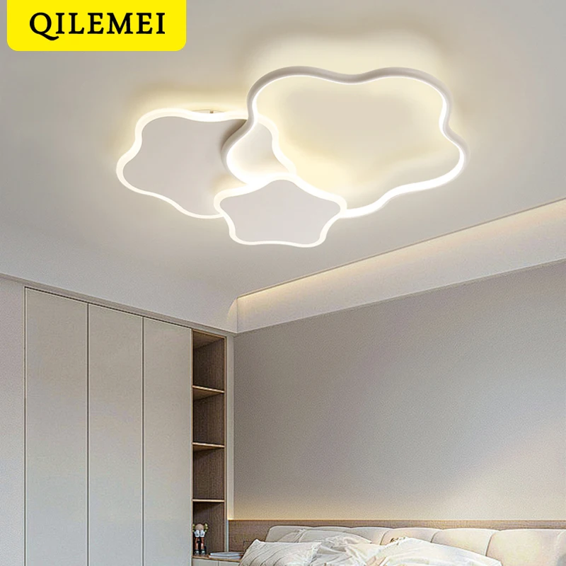 Bedroom Ceiling Light Modern Minimalist Chandeliers Lighting Creative Children's Room Home Decoration LED Ceiling Mounted Lamp