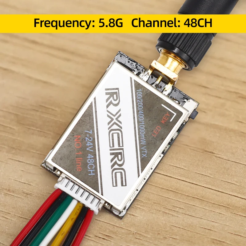 รูปสินค้า เครื่องส่งสัญญาณ FPV 5.8GHz สำหรับโดรนและเครื่องบินบังคับ