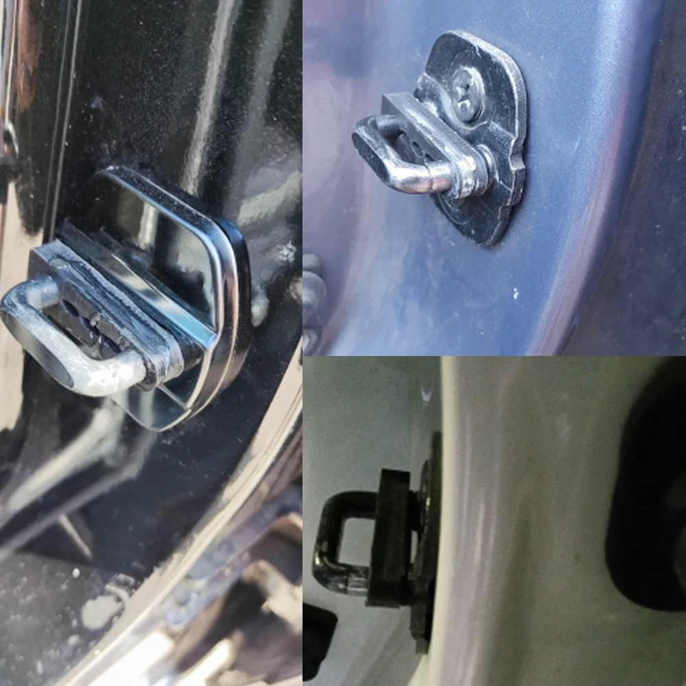 4x Car Door Lock Sound Deadener Damper Buffer Nissan Qashqai X-Trail Tiida Juke Note Teana Rogue Pathfinder Seal Deadener car door lock damper car sound deadener
