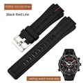 Red line-silver