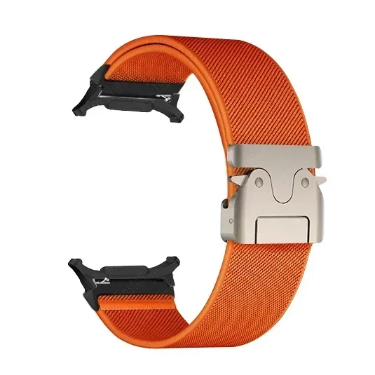 Braided Elastic Nylon Watchband - No-Gap Strap