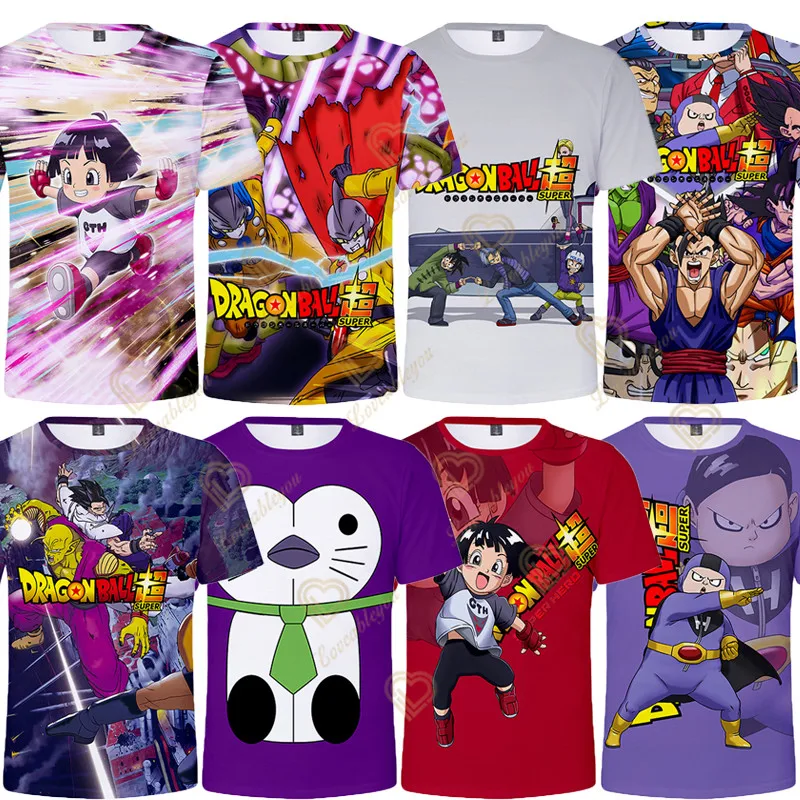 Bambini Moda Anime Dragon Ball Son Goku Super Saiyan Magliette Vegeta T-Shirt Dragon Ball Z T Shirt Ragazzi Vestiti Ragazzo Manica Corta
