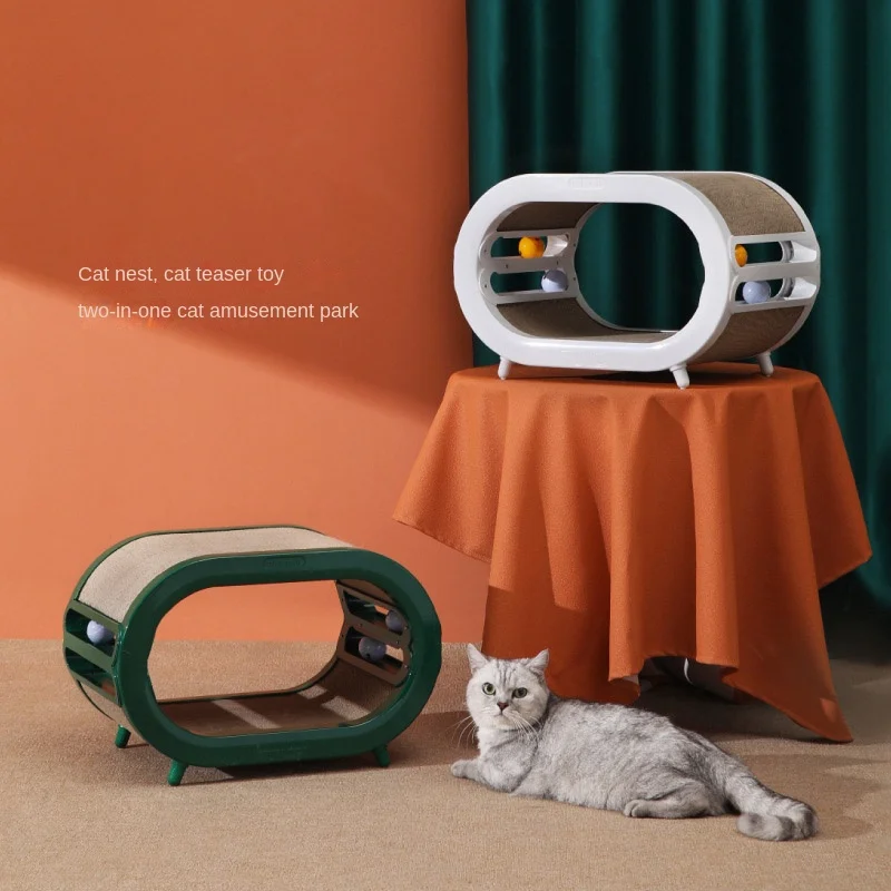 

Cat House Climbing Cat Scratch Board Nest Frame Corrugated Paper Scratching Board Cats Box Scratcher Pets Accessories Kattenmand