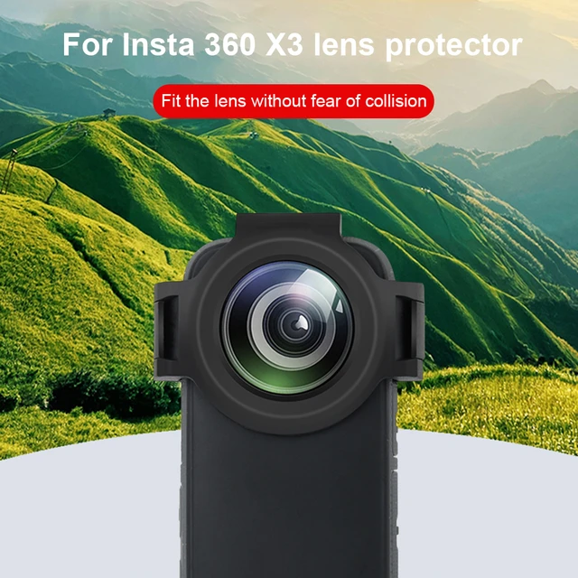 For Insta360 X3 Lens Guards Protector For Insta 360 One X 3 Accessories  Lens Cap Cover Protection - Sports & Action Video Cameras Accessories -  AliExpress