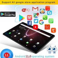BDF 10.1 Inch Tablet Pc Google Android 11 Support 3G Mobile Phone SIM Card Tablets 4GB+64GB ROM Bluetooth Wi-Fi Tablet Android 2