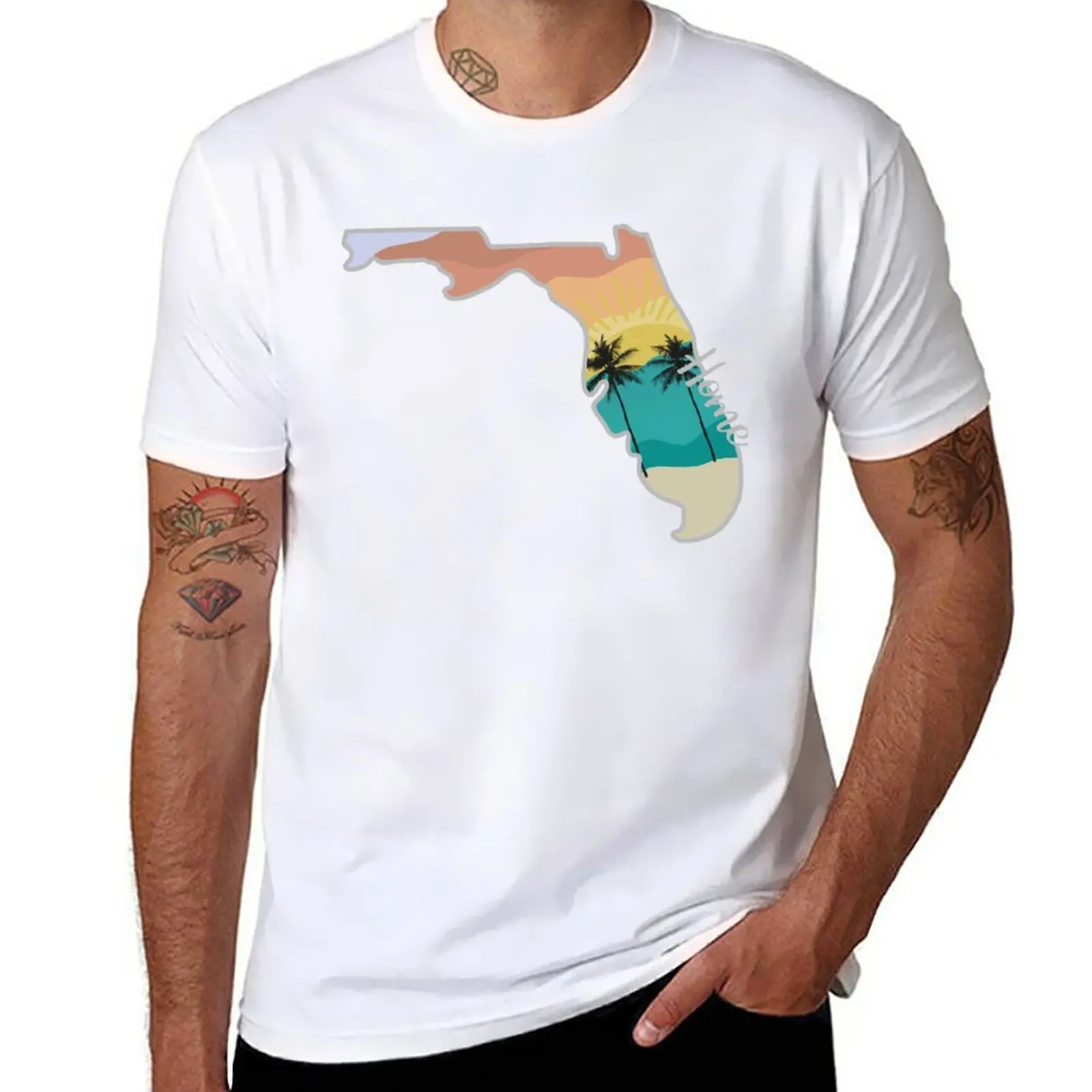 

New Florida T-Shirt tees black t shirt t shirts for men pack