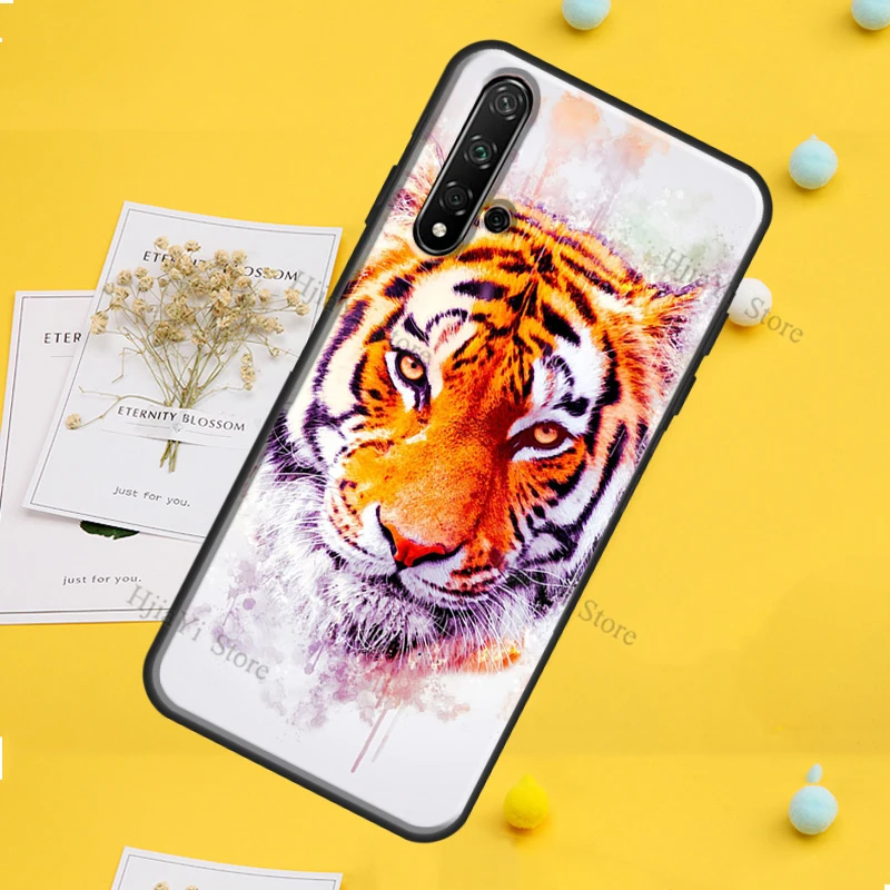 Tiger Face Design Protective Phone Case