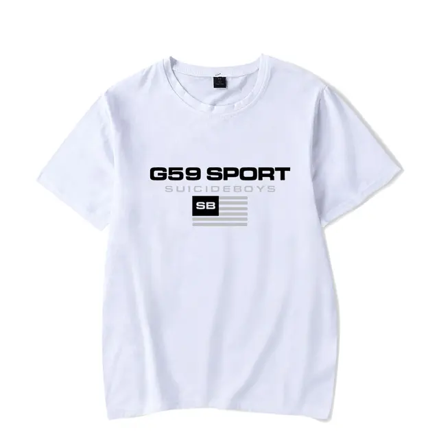 G59 Kaus Logo Olahraga Rapper Merch T 