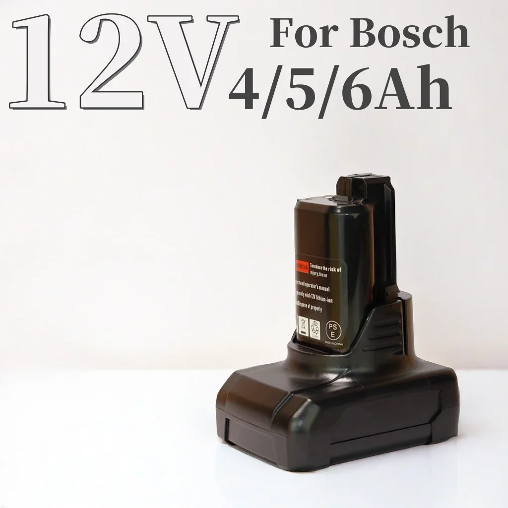 

12V electric tool battery, suitable for Bosch lithium-ion replacement batteries BAT420, BAT411, BAT412, BAT413, BAT414,
