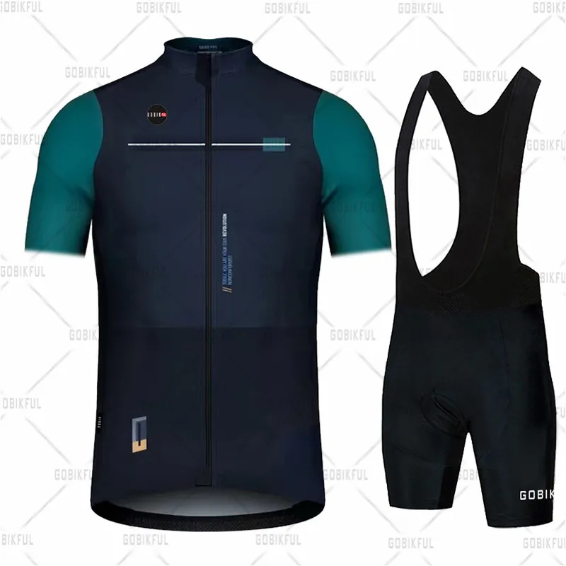 Cycling Jersey Sets Men's gobik Cycling Clothing Summer MTB Bike Suit Bicycle Bike Clothes Ropa Ciclismo Hombre