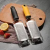 Mill Cheese Grater Stainless Steel Lemon Zester Citrus Ginger Garlic Grater Long Handle Vegetables Kitchen Tool Manual Slicer 2
