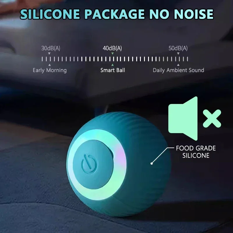 Spin Ball Things cat interactive ball toys for Cats Electric Interactive USB Charging Cat Ball Toy Cat and Dog Accessories Pet Supplies Home