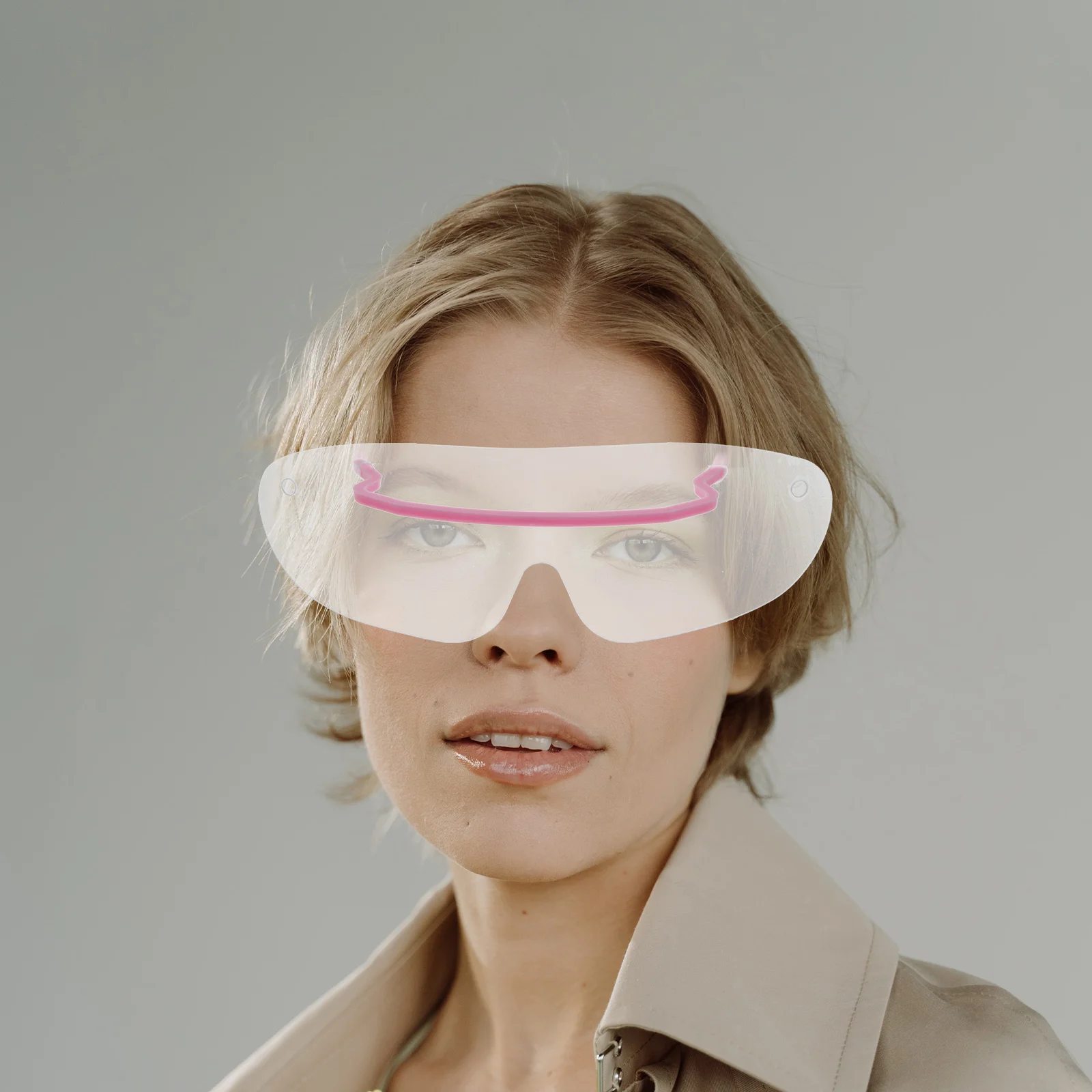 10pcs of One Bag Prevent Goggles Protective Glasses Eyes Protector Disposable Eye Mask Windproof Eye Cover for Man Woman (Assort 5