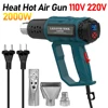 2000W Heat gun Hot Air Machine 110V 220V Handheld Electric Heat Gun Industrial Hot Air Gun Soldering Station Tools with Nozzles 1