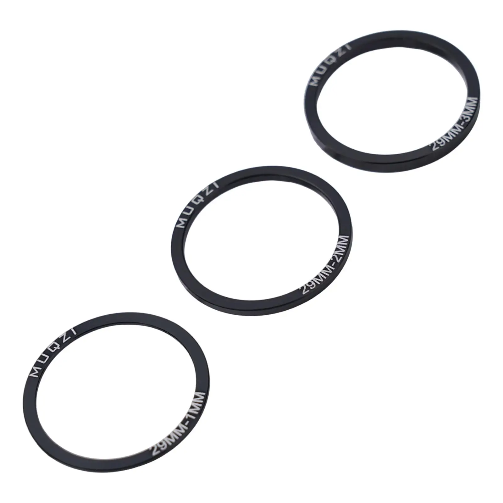 6 stücke Fahrrad Ersatzteile Tretlager Unterlegscheiben Kurbelgarnitur Unterlegscheibe 24/29/30mm Für BB86/91/92/PF30/BB30 Aluminium Legierung Spacer – Detail 10