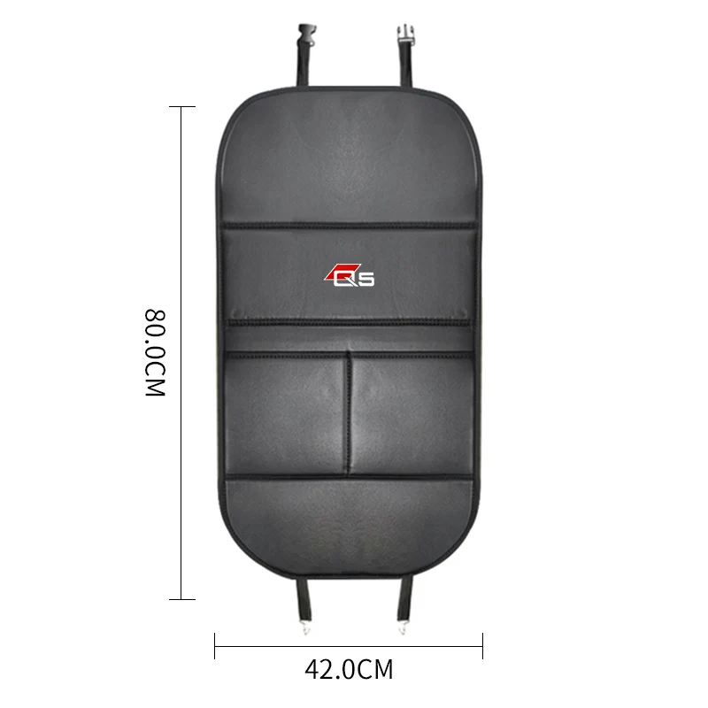 Voor Audi A3 A4 A5 A6 A7 A8 S3 S4 Q2 Q3 Q5 Q7 Accessoires Auto Lederen Anti-Kick Pad Rugleuning Beschermhoes Interieur Styling