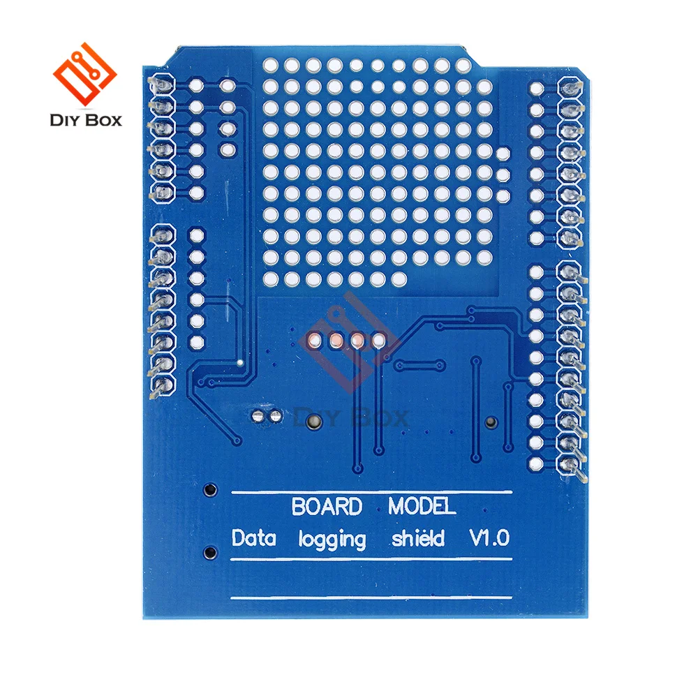 DS1307 SD Memory Card Slot Data Logger Module Logging Recorder Shield Recording Expansion Board Without Battery For Arduino