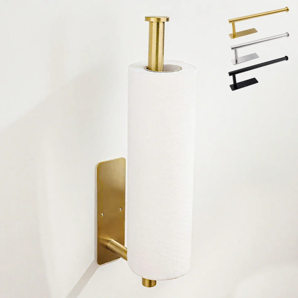Toiletpapierhouder, zelfklevend, roestvrij staal Toiletpapierhouder, zelfklevend, roestvrij staal