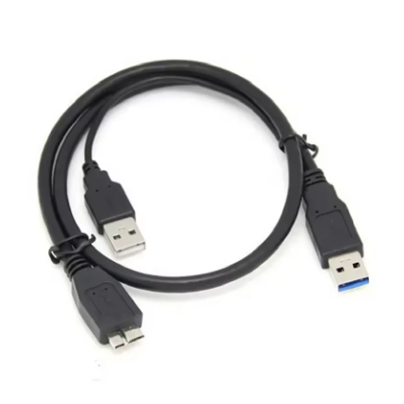 Compact USB 3.0 to Micro Y Cable with Extra Power