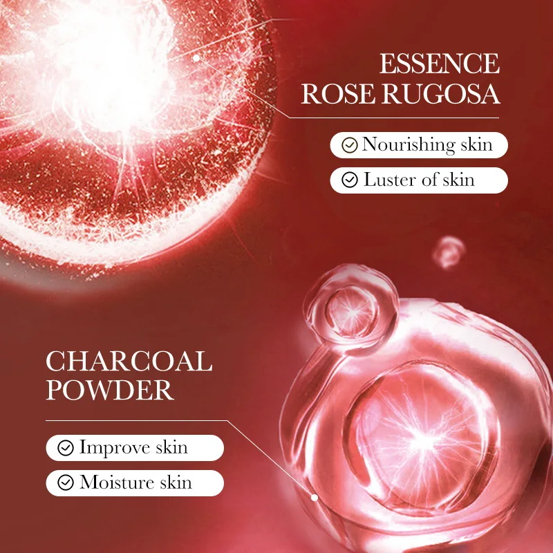 SADOER Rose Blackhead Removal Cleansing Whitening Peel-off Mask Anti-wrinkle Firming Nourishes Skin