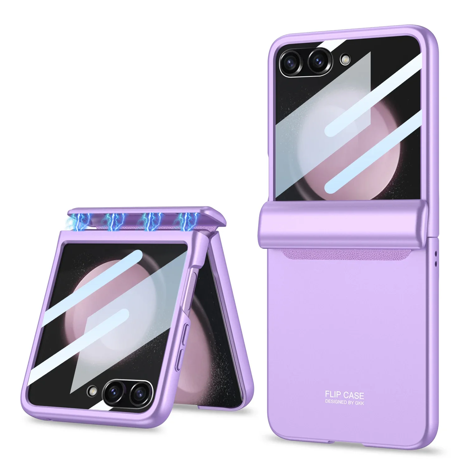 GKK Original Magnetic Hinge Case with Screen Protector - All-in-One Cover