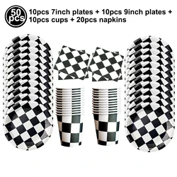 Racing Party Traffic Light Balloons - Aluminum Film Decorations - As shown (Glowing red)