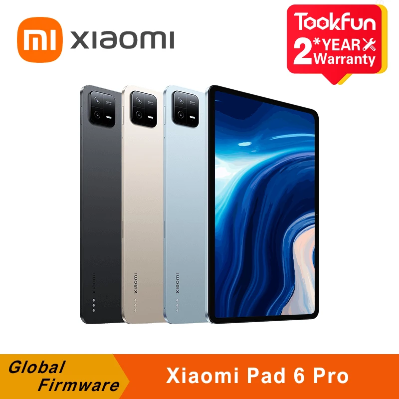 

Планшет Xiaomi Mi Pad 6 Pro, 11 дюймов, 2,8 к, 8600 мАч