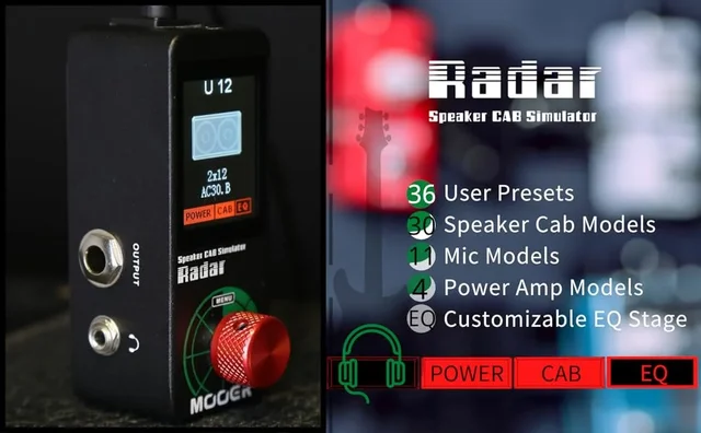 ギター MOOER Radar S7b234e74da8346a78542038327a3c