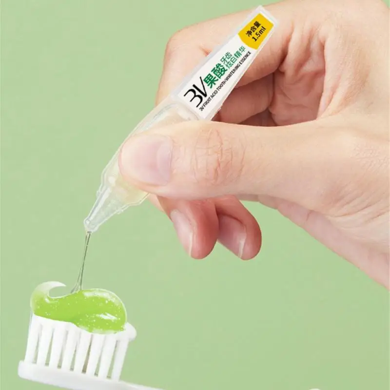 

10Pcs 3V TLOPA Ampoule Toothpaste Tooth Serum Ampoule Essences Toothpaste Fruit Acid Teeth Whitening Essences Tooth Care